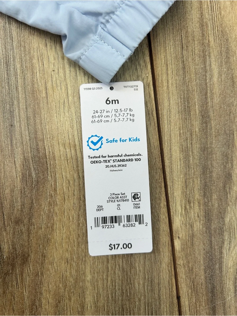 Carter's Light Blue Baby Hooded Jacket